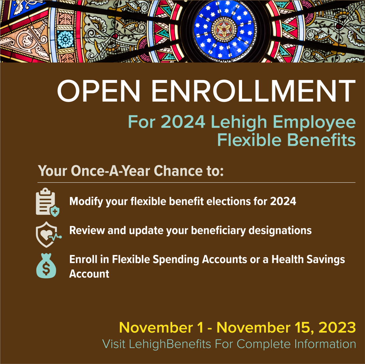 Open Enrollment for 2024 Flexible Benefits November 1 through 15